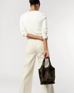 Load image into Gallery viewer, Paola Bucket Bag in Camouflage Calf Hair
