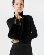 Load image into Gallery viewer, Polly Crossbody Bag in Black Fur
