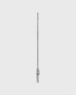Load image into Gallery viewer, Paige Clutch in Silver Leather
