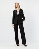 Load image into Gallery viewer, Tuxedo Jacket in Black Wool Barathea
