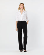 Load image into Gallery viewer, Tuxedo Pant in Black Wool Barathea
