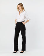 Load image into Gallery viewer, Tuxedo Pant in Black Wool Barathea
