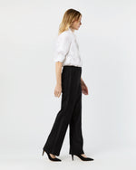 Load image into Gallery viewer, Tuxedo Pant in Black Wool Barathea
