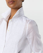 Load image into Gallery viewer, Hattie Shirt in White Organdy
