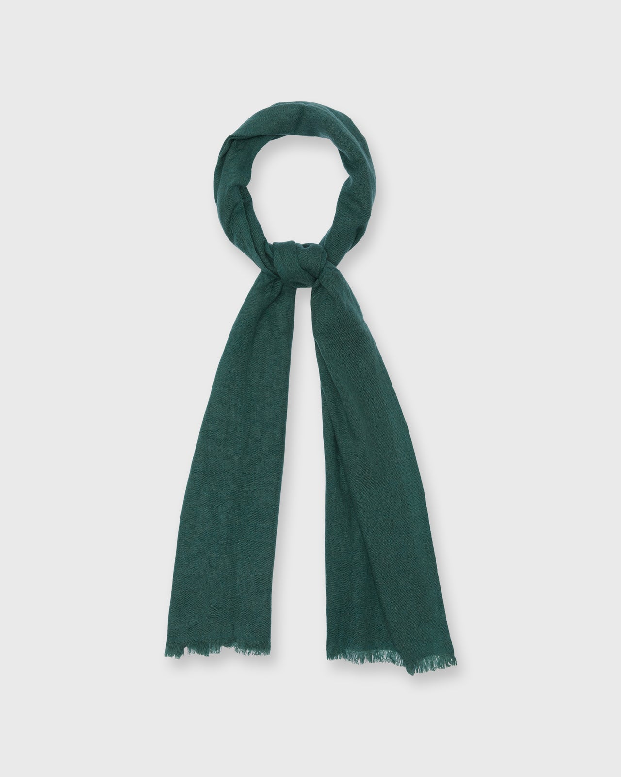Cashmere Gauze Scarf in Forest