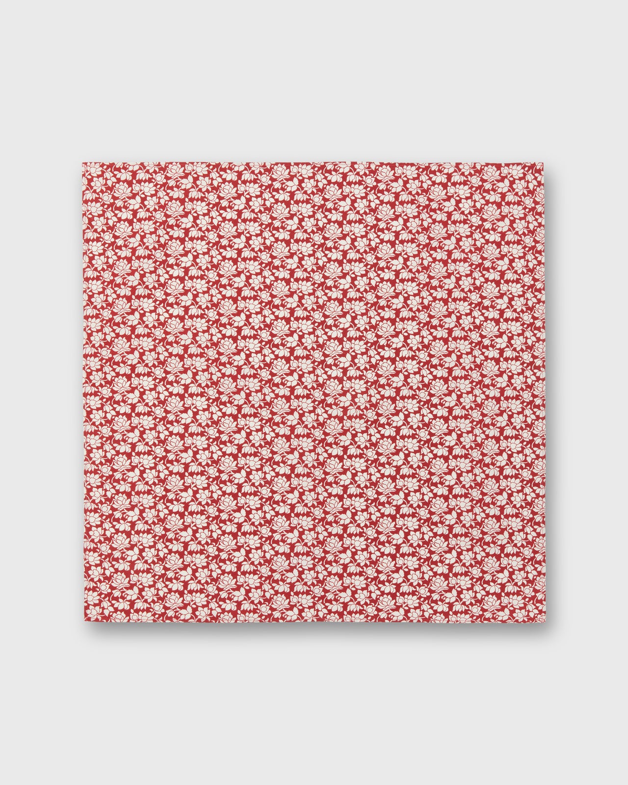 Bandana in Red Little Lotus Liberty Fabric