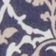 Bandana in Navy/Tan Trellis Liberty Fabric