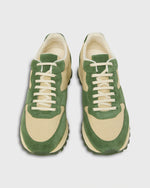 Load image into Gallery viewer, Trainer in Cactus Suede/Khaki Canvas
