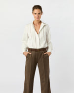 Load image into Gallery viewer, Lina Blouse in Ivory Poplin
