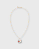 Load image into Gallery viewer, Lady Luck Pendant Necklace in Pearl/Diamond/Sapphire
