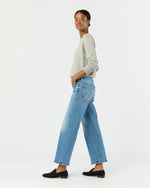 Load image into Gallery viewer, The Mid Rise Rambler Zip Ankle Jean in Out Of The Blue
