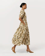 Load image into Gallery viewer, Othella Short Sleeve Midi Dress in Lucent
