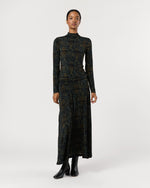 Load image into Gallery viewer, Paola Jersey High Waist Midi Skirt in Desert Jasper
