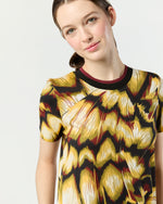 Load image into Gallery viewer, Sporty Swing Dress in Black Monarch Cotton Jersey
