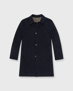 Load image into Gallery viewer, Peak Reversible Coat in Navy/Peat Mix
