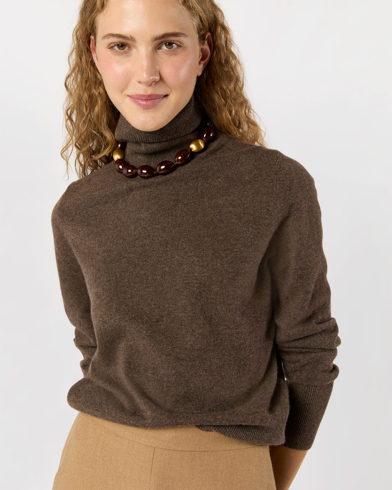 Triana Collar in Brown
