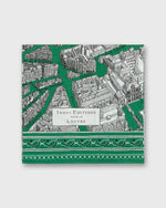 Load image into Gallery viewer, Louvre Small Square Scarf in Green
