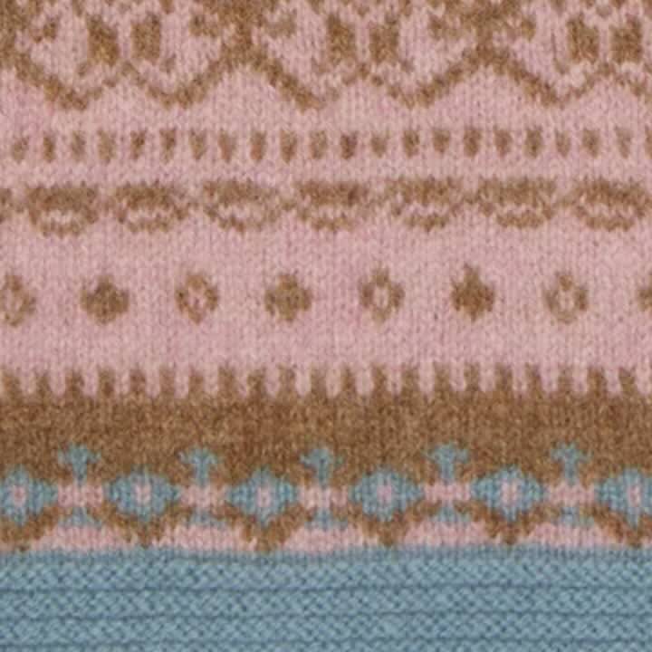 Alloa Fairisle Scarf in Dew