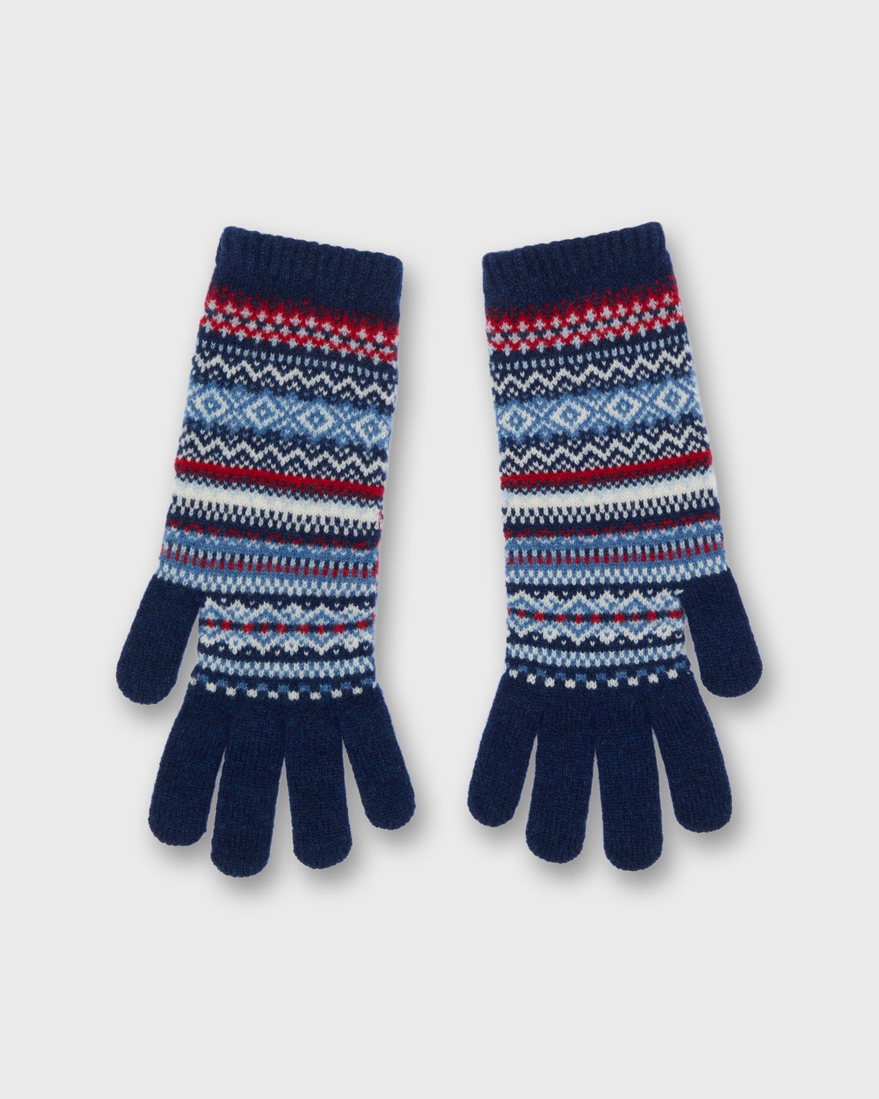 Alpine Gloves in Blue Morning