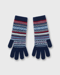 Alpine Gloves in Blue Morning
