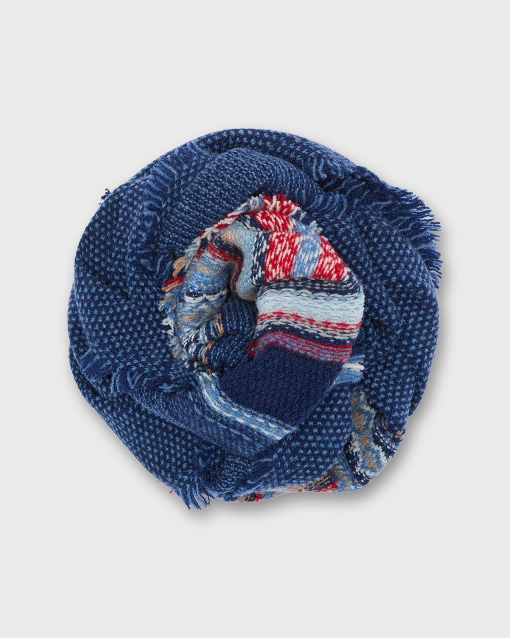 Alpine Scarf in Blue Morning
