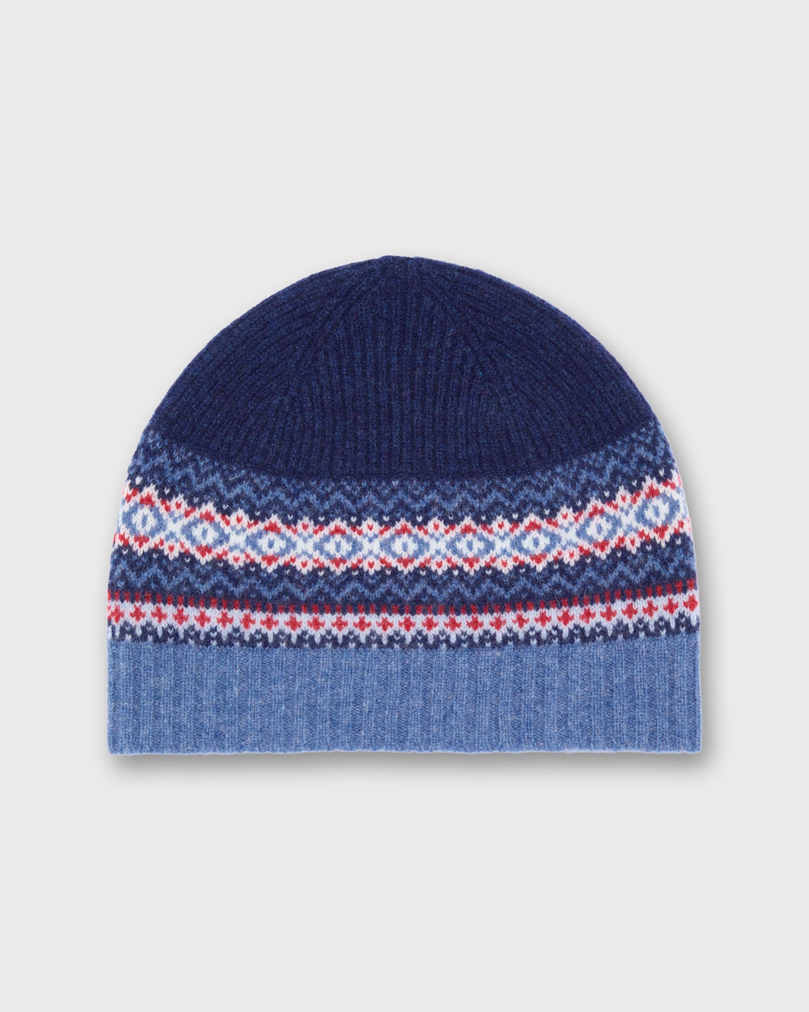Alpine Beanie in Blue Morning