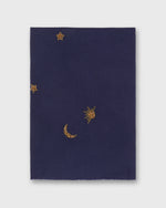 Load image into Gallery viewer, Sun &amp; Moon Scarf in Peacoat Navy
