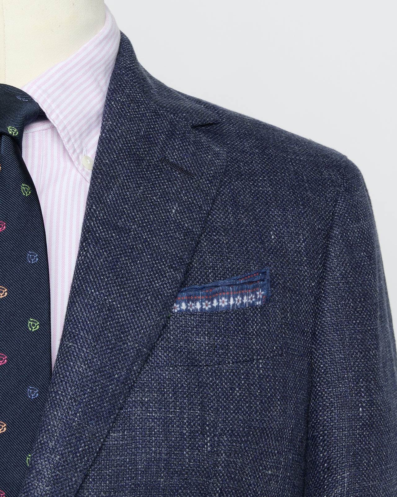 Kincaid No. 2 Jacket in Blue Hopsack