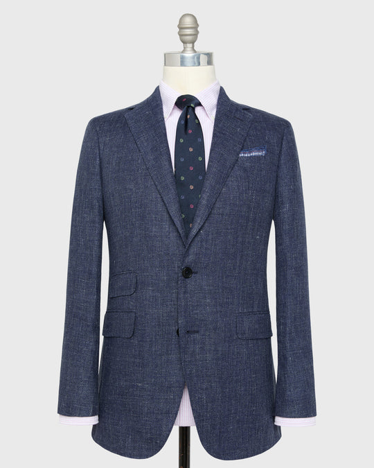 Kincaid No. 2 Jacket in Blue Hopsack