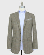 Load image into Gallery viewer, Virgil No. 3 Jacket in Oat/Navy/Slate Glen Plaid Hopsack
