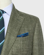 Load image into Gallery viewer, Ghost Blazer in Sage Rustic Hopsack

