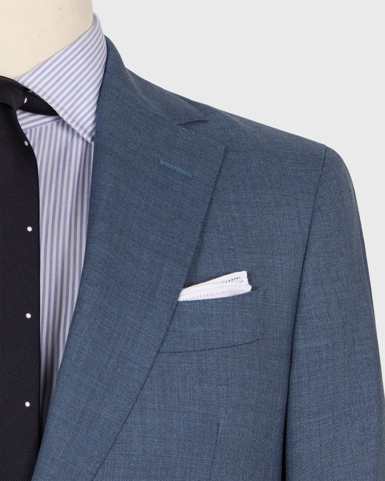 Kincaid No. 2 Suit in Dusty Blue Tropical Wool