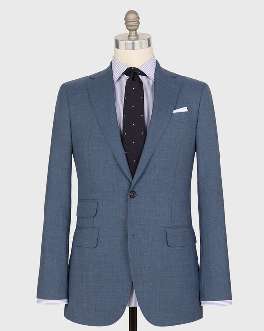 Kincaid No. 2 Suit in Dusty Blue Tropical Wool