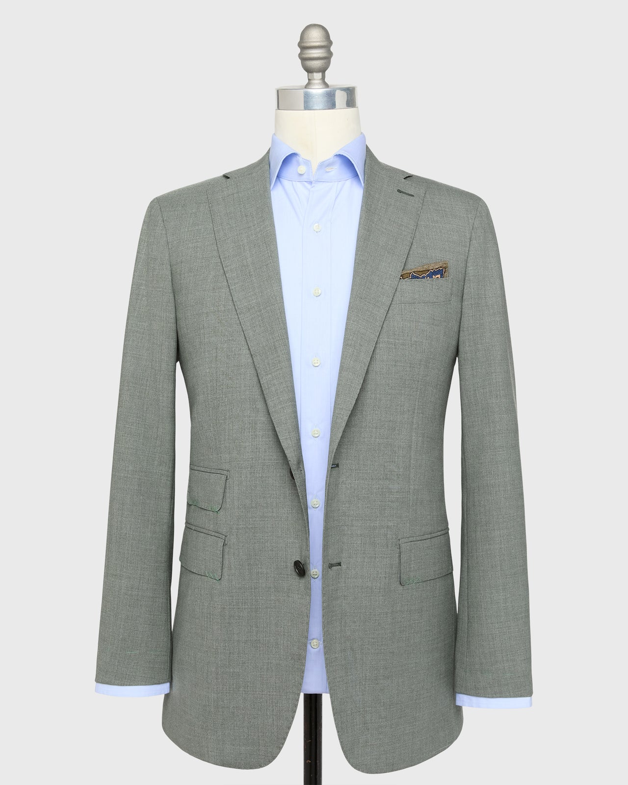 Kincaid No. 3 Suit in Sage Plainweave