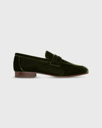 Load image into Gallery viewer, Mia Loafer in Hunter Velvet
