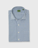 Load image into Gallery viewer, Spread Collar Sport Shirt in Bluegrass Gingham Poplin
