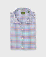 Load image into Gallery viewer, Spread Collar Sport Shirt in Sky/Red/Green Tattersall Poplin
