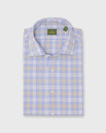 Load image into Gallery viewer, Otto Handmade Sport Shirt in Sky/Yellow/White Plaid Poplin
