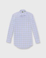 Load image into Gallery viewer, Otto Handmade Sport Shirt in Sky/Yellow/White Plaid Poplin
