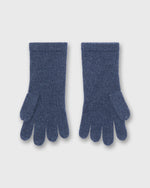 Load image into Gallery viewer, Cable Cashmere Gloves in Navy
