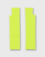 Load image into Gallery viewer, Cashmere Wristwarmer in Neon Yellow
