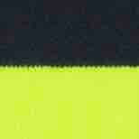 Cashmere Scarf in Neon Yellow/Navy Stripe