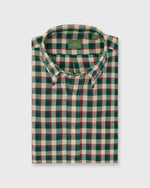 Load image into Gallery viewer, Button-Down Sport Shirt in Green/Poppy/Bone Madras

