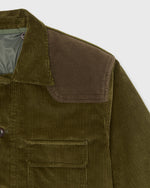 Load image into Gallery viewer, Hunting Jacket in Dark Olive Corduroy
