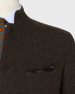 Load image into Gallery viewer, Tyrolean Jacket in Char Brown Loden Wool
