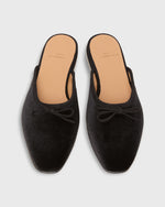 Load image into Gallery viewer, Joy Mule in Black Velvet

