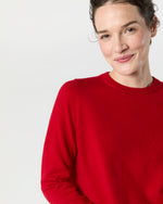 Load image into Gallery viewer, Kit Crewneck Sweater in Red Cashmere
