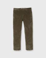 Load image into Gallery viewer, Slim Flat Front Trouser in Turtle Dove Stretch Corduroy
