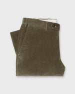 Load image into Gallery viewer, Slim Flat Front Trouser in Turtle Dove Stretch Corduroy
