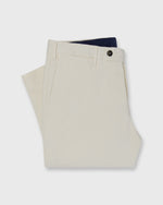 Load image into Gallery viewer, Slim Flat Front Trouser in Natural Stretch Tricotine
